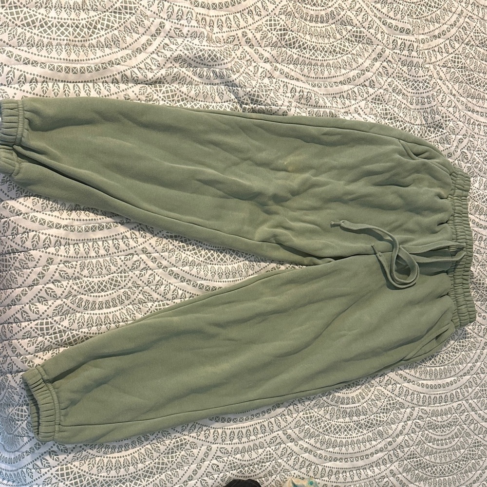 Green Jogger Pants